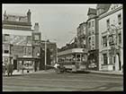 Tram at junction of Parade and  Paradise Street [Lantern Slide] | Margate History